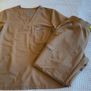 Women’s XS figs set. Color is Earth